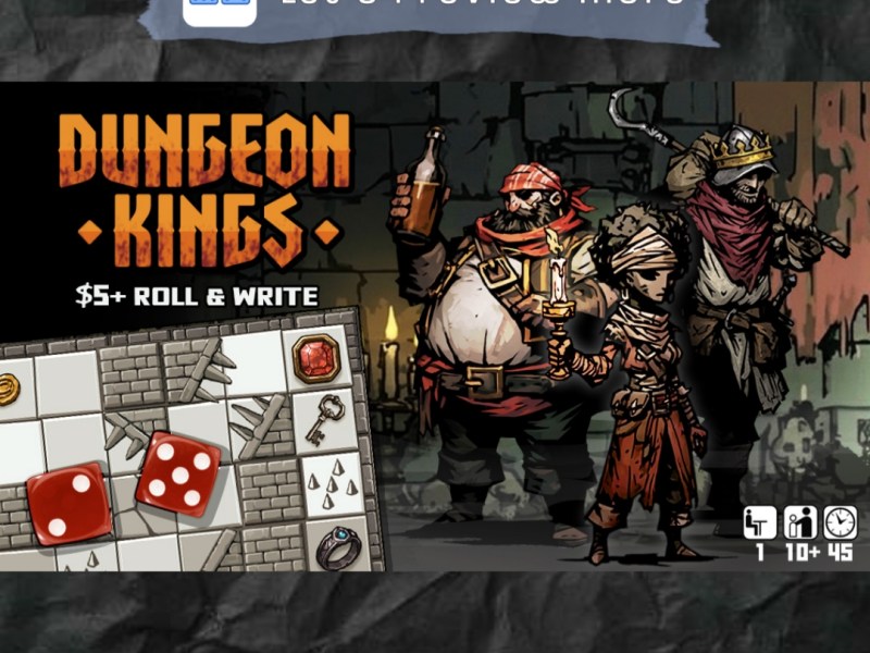 Let’s Preview More: Dungeon&nbsp;Kings